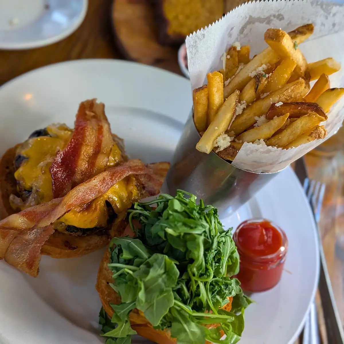 Grass-Fed Barn Burger