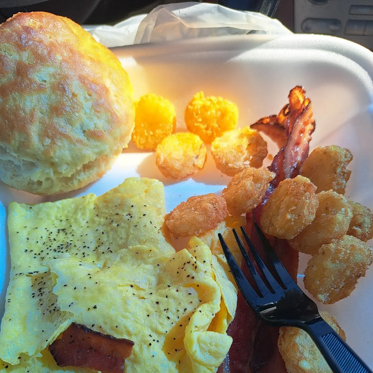 Hardee's Big Breakfast Platter