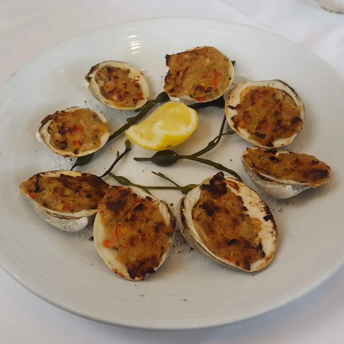 Tellers Baked Clams