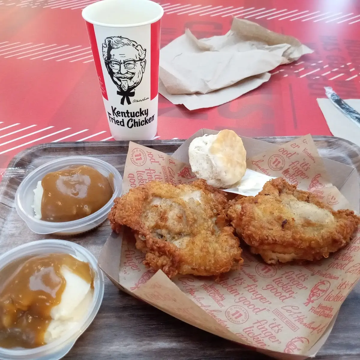 2 Piece Original Recipe Breasts Meal