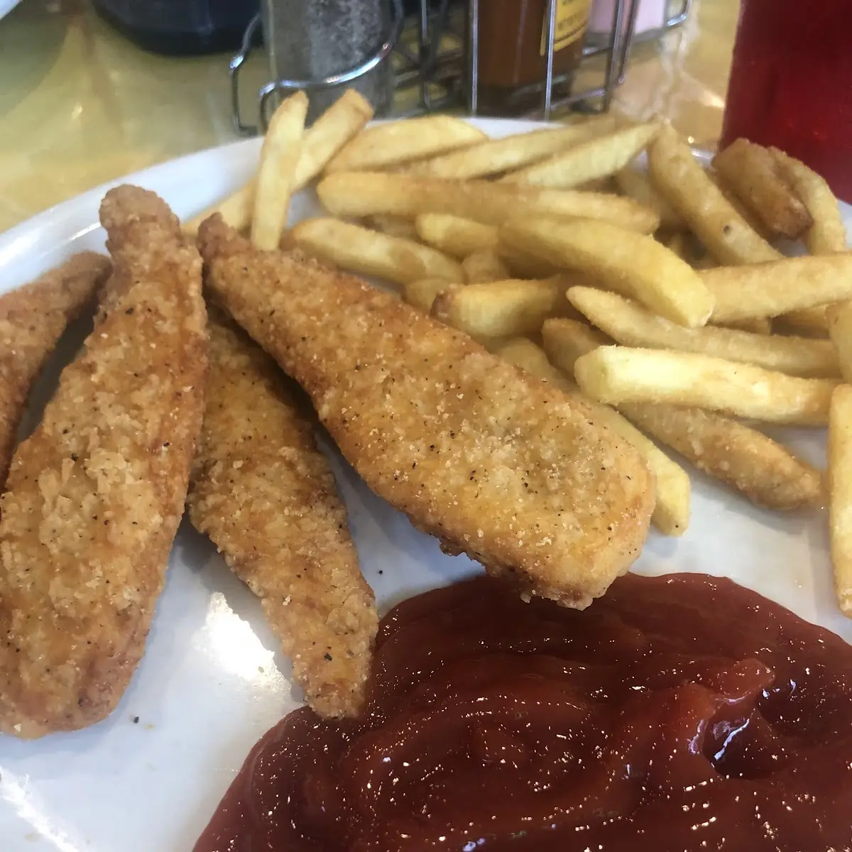 Chicken Tenders with Fries