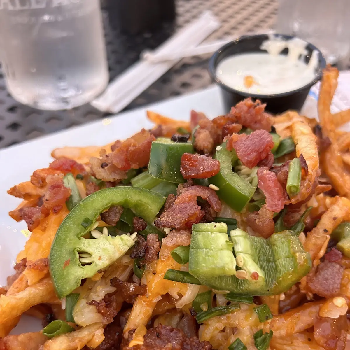 Bacon Cheese Fries