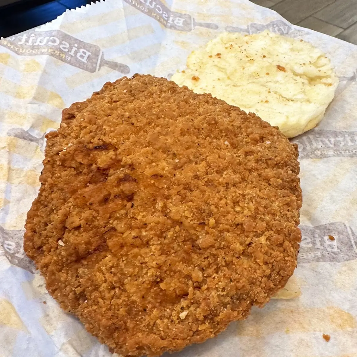 Pork Chop Biscuit