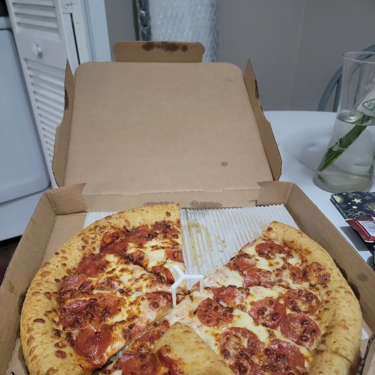 Stuffed Crust Pepperoni Pizza