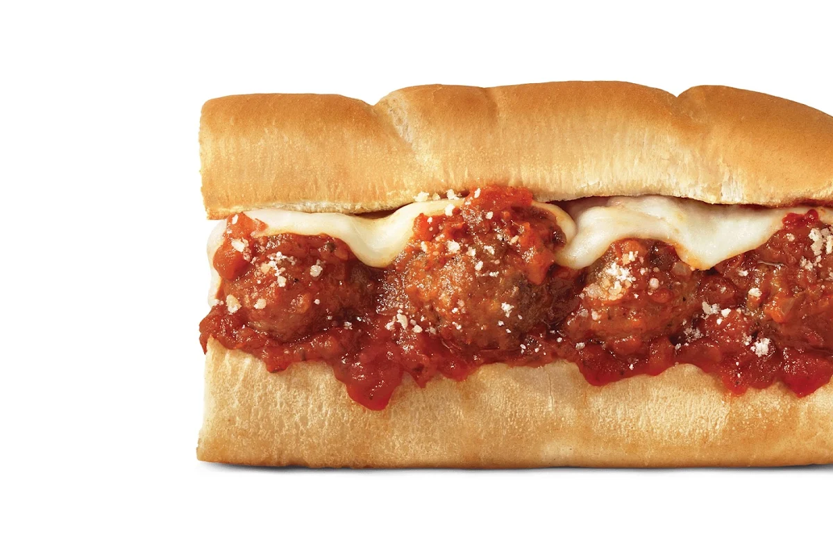 Ultimate Meatball Marinara on Cheesy Garlic Bread Sandwich