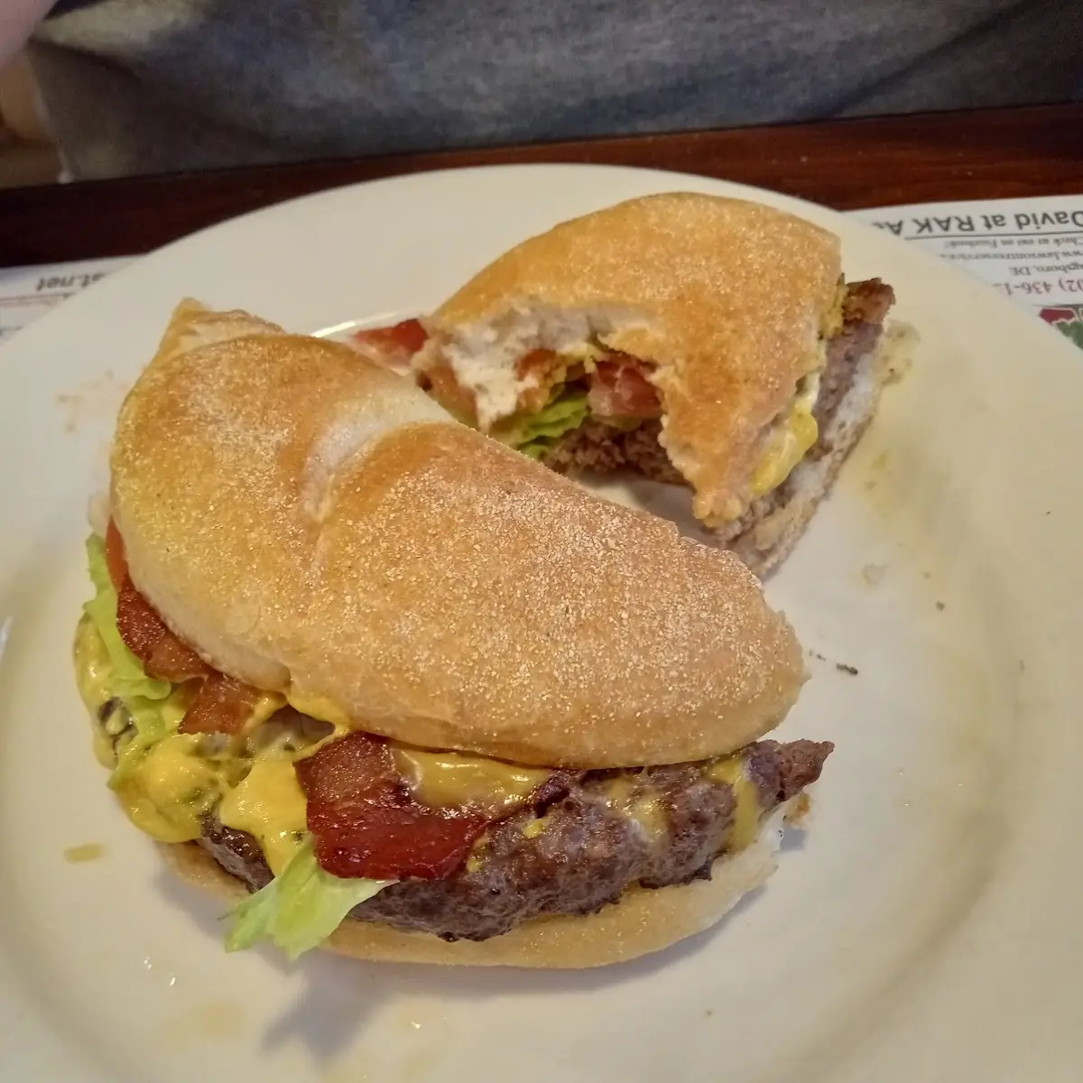 Bacon Cheese Burger