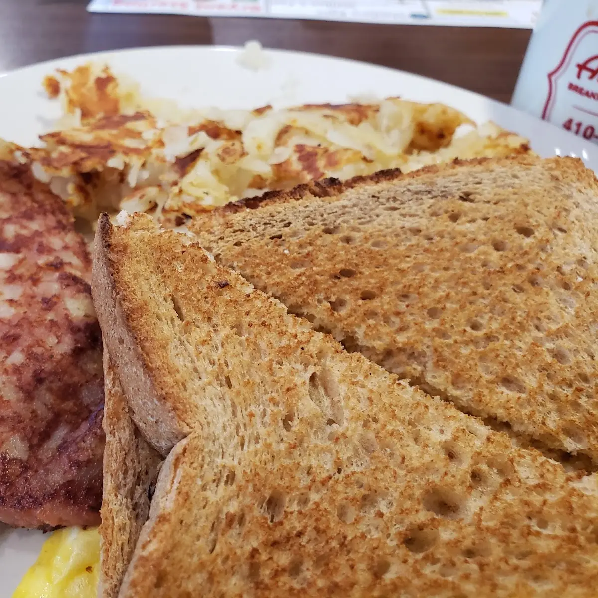 Corned Beef Hash Toast
