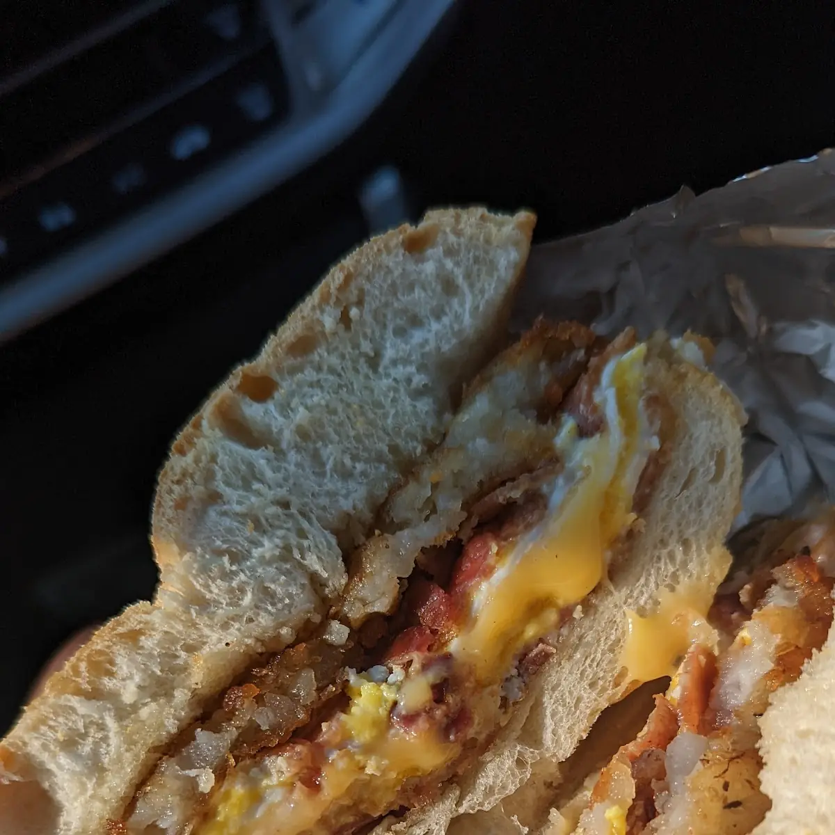 Bacon Egg and Cheese Hash Brown
