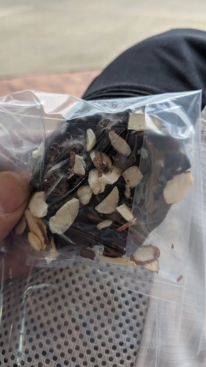 Orange Peel Dark Chocolate and Almonds