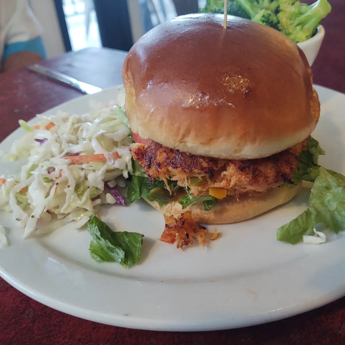 Crab Cake Sandwich