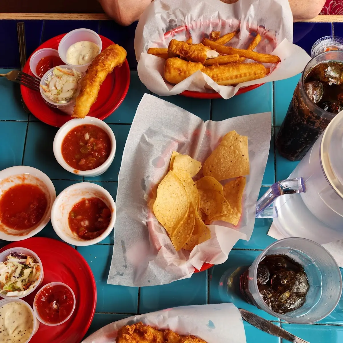 Friday Fish Fry with Chips N Salsa