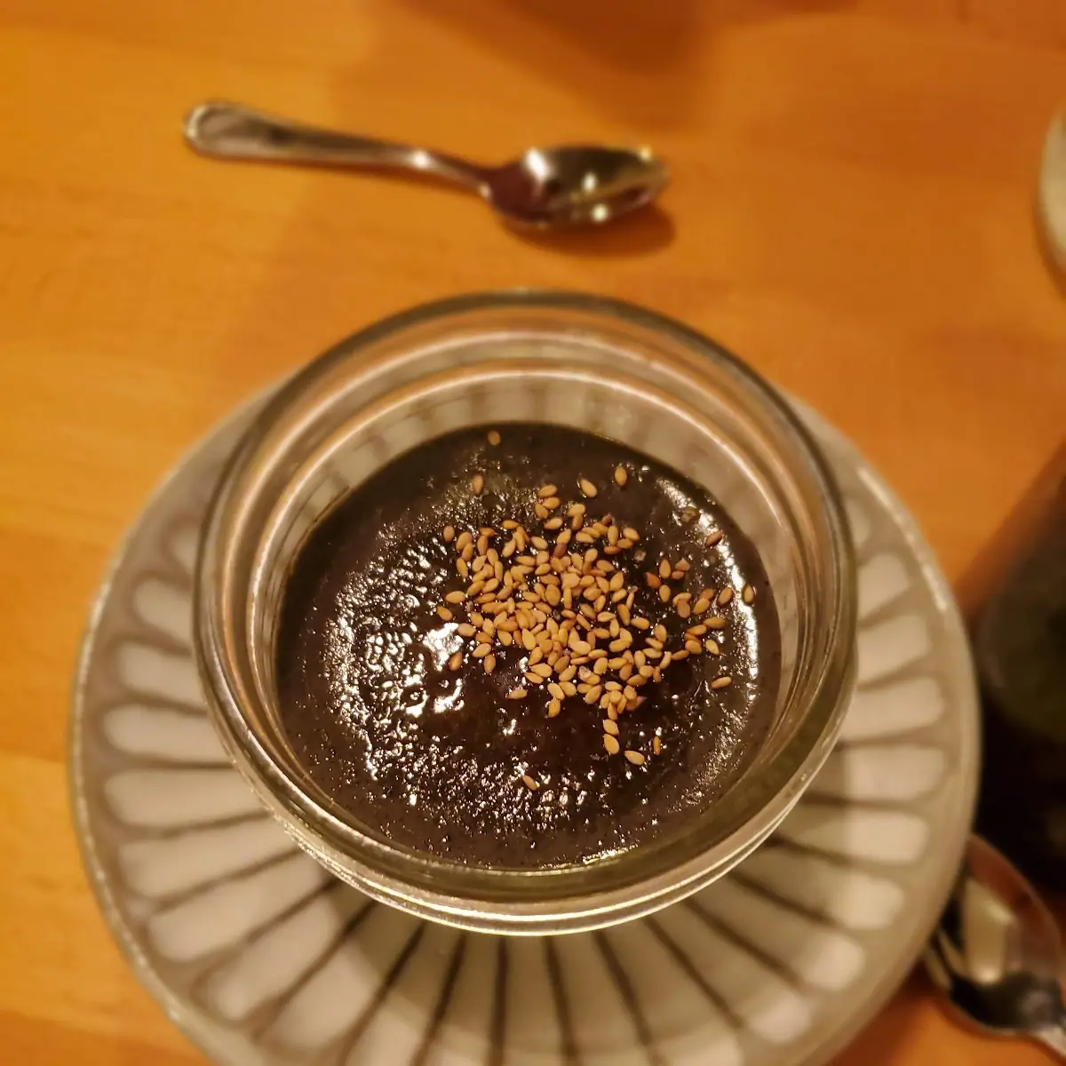 Black Sesame Creme Brulee