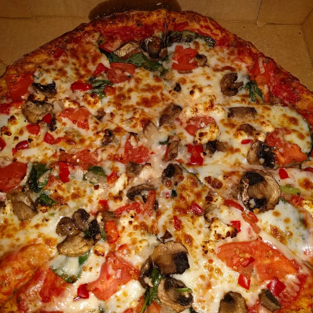 Large Margherita Pizza