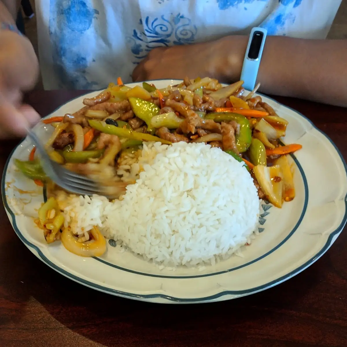Pork with Garlic Sauce