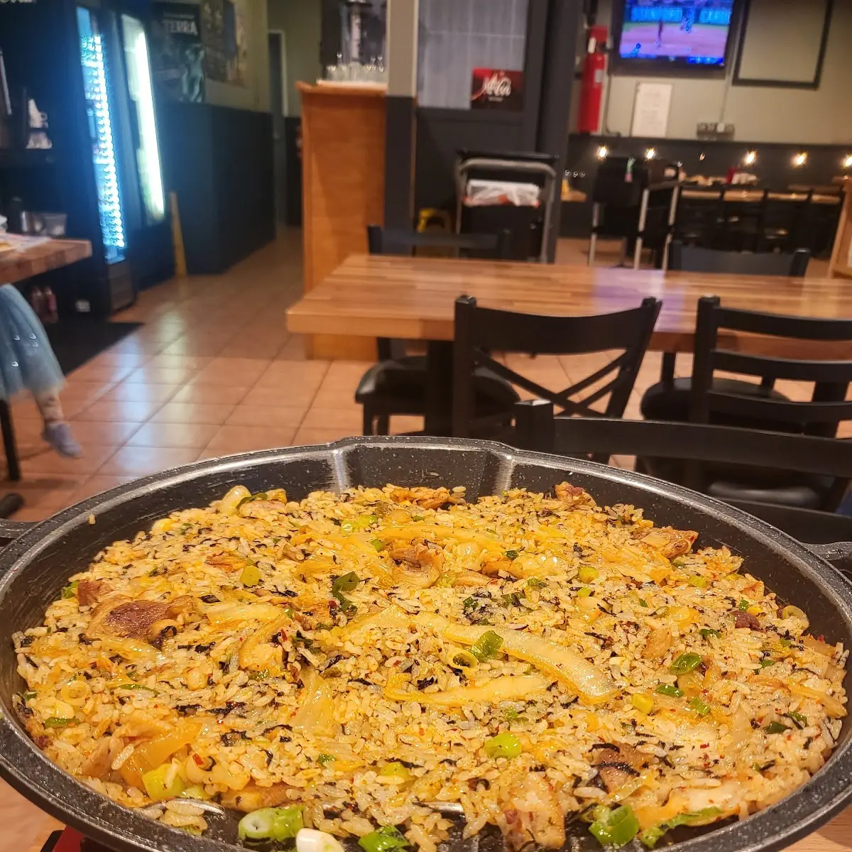 Fried Rice from Grilled Duck