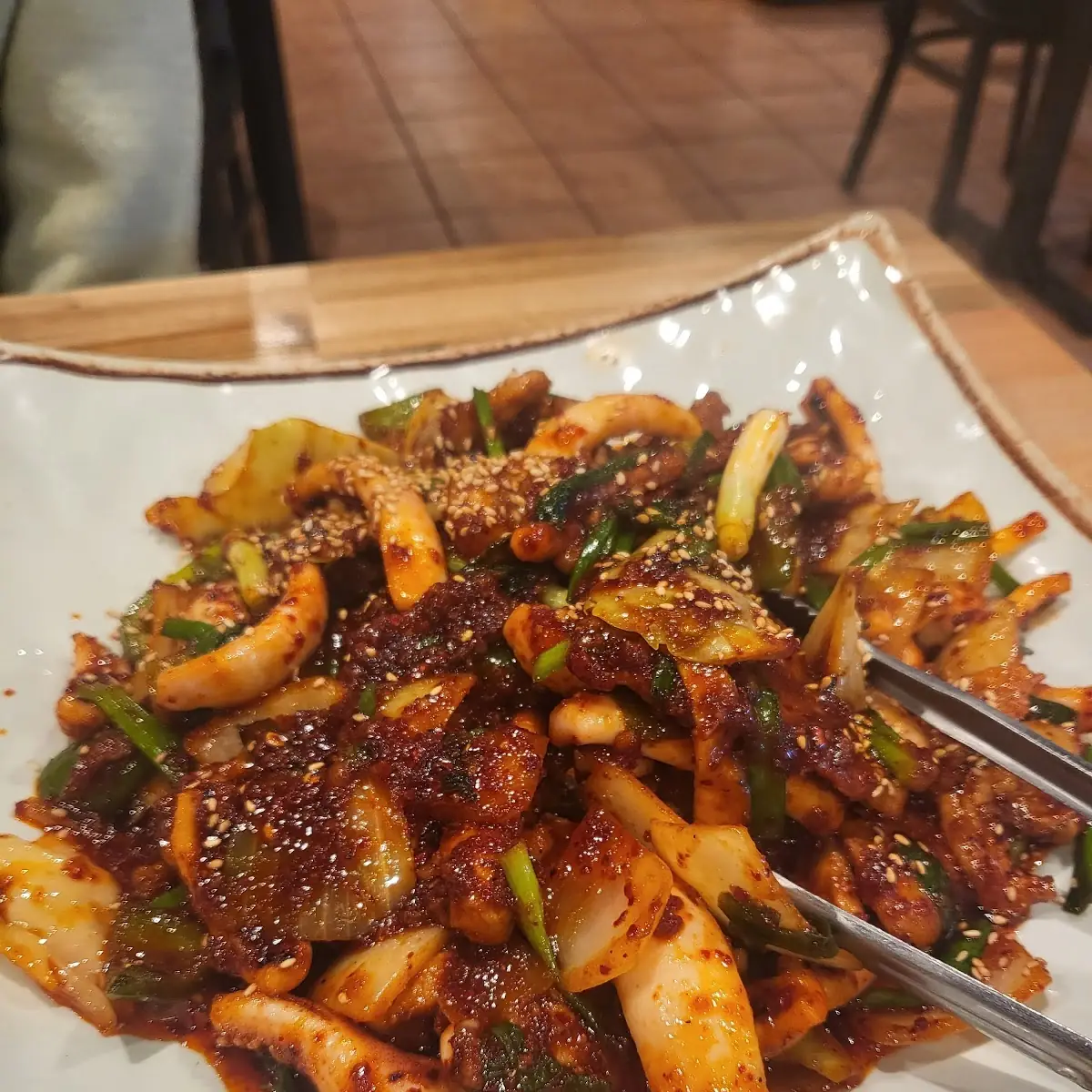 Squid and Pork Belly Bulgogi