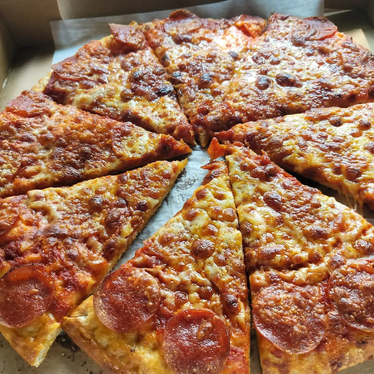 Was Supposedly Pepperoni Pizza