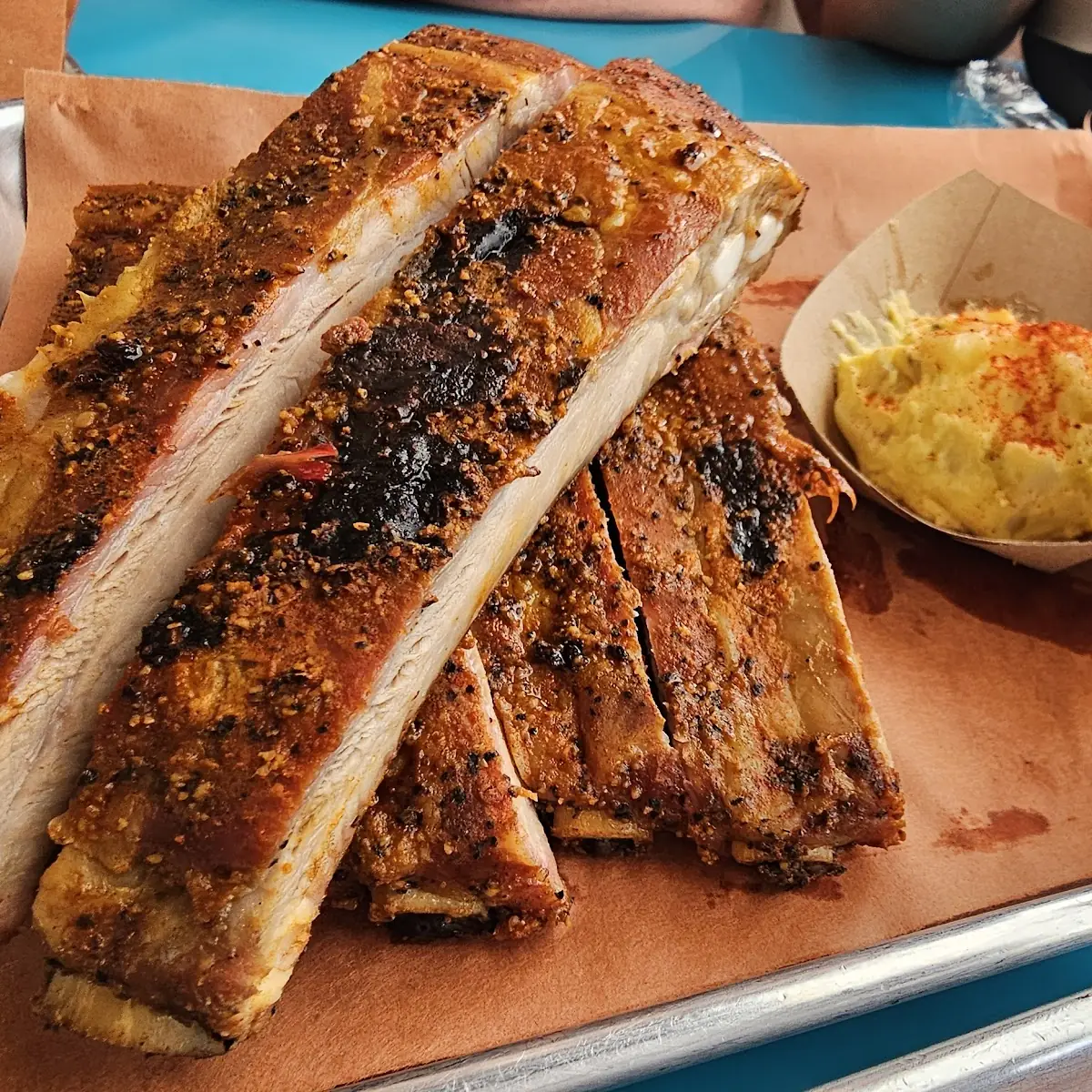 Pork Ribs Potato Salad