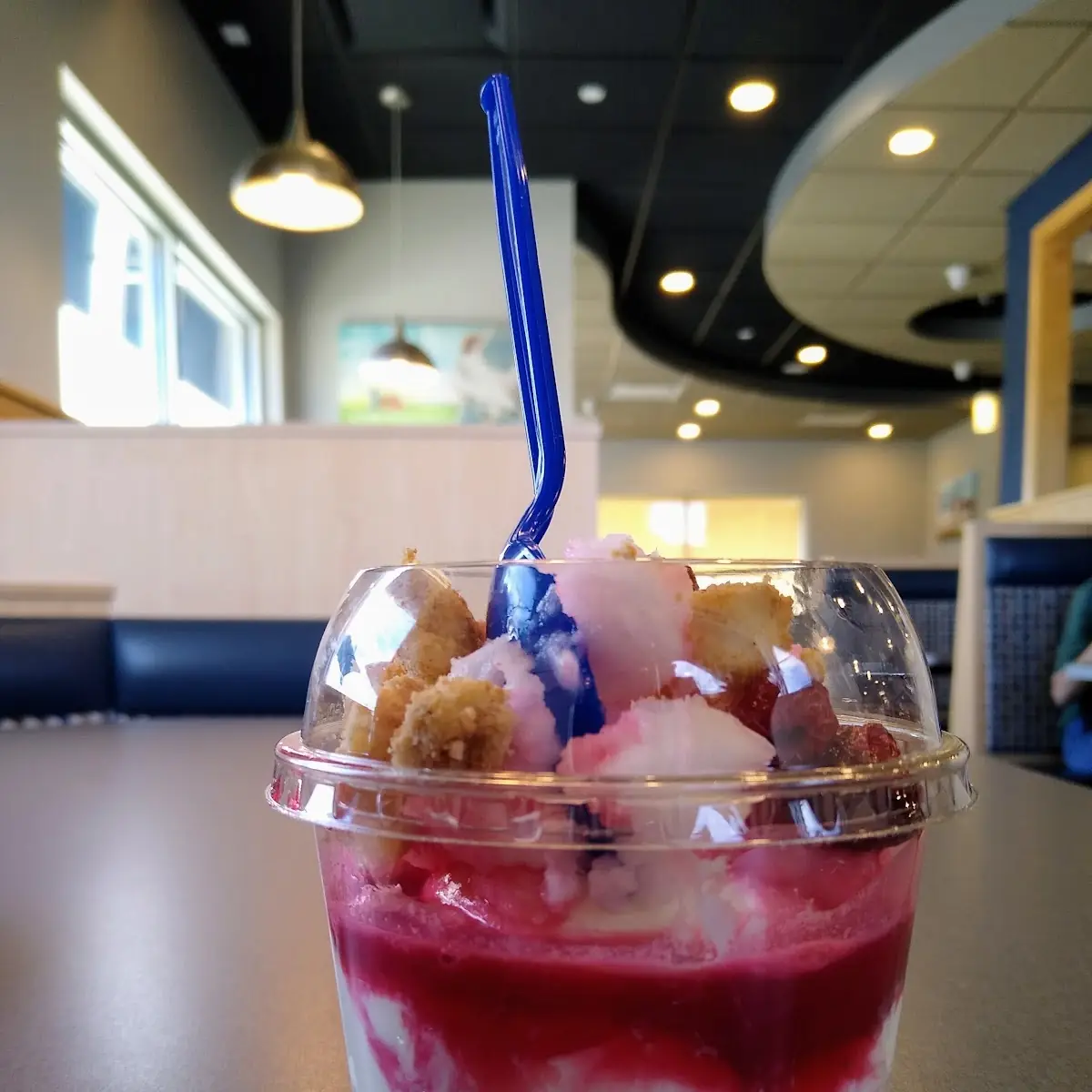 Strawberry Cheesecake Frozen Custard
