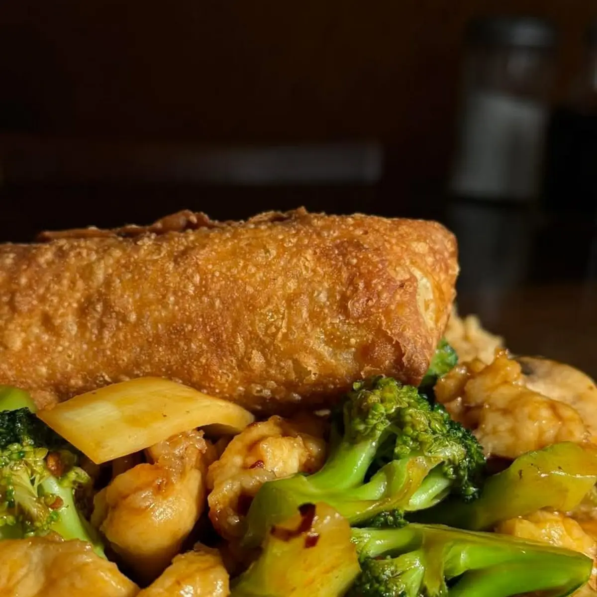 Sauteed Broccoli with Bean Curd