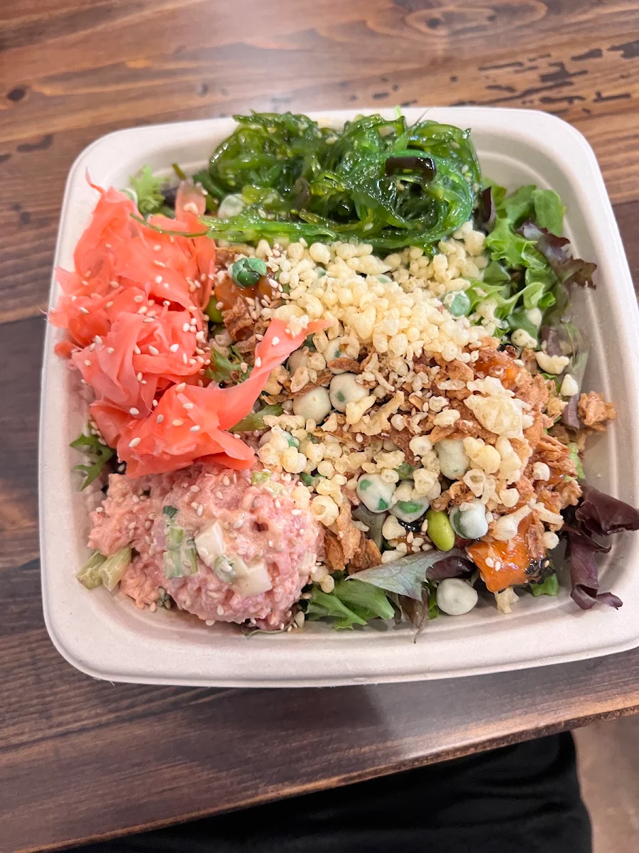 Spicy Salmon Poke Bowl