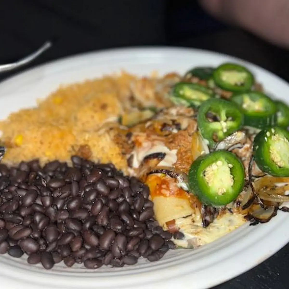 P N 1 Taco Rice & Beans