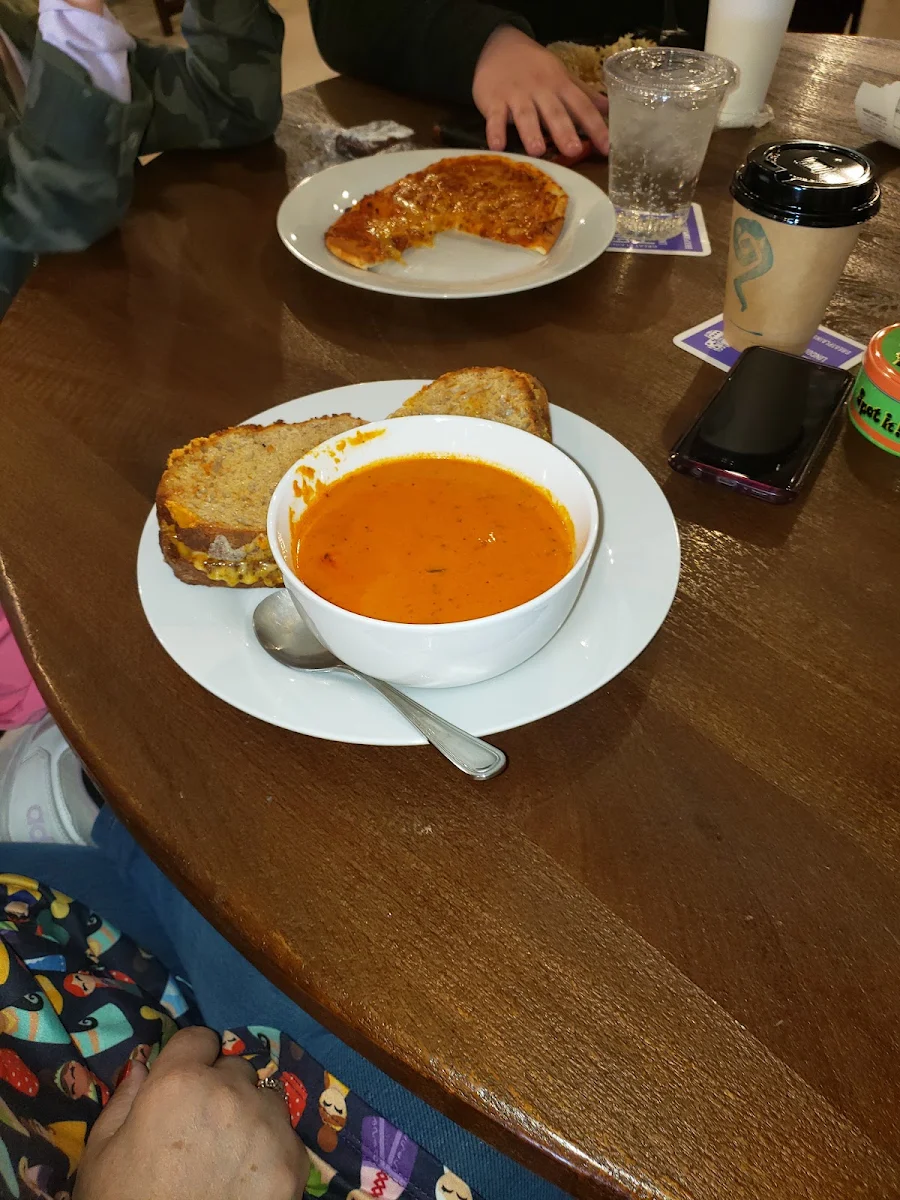 Grilled Cheese with Tomato Bisque