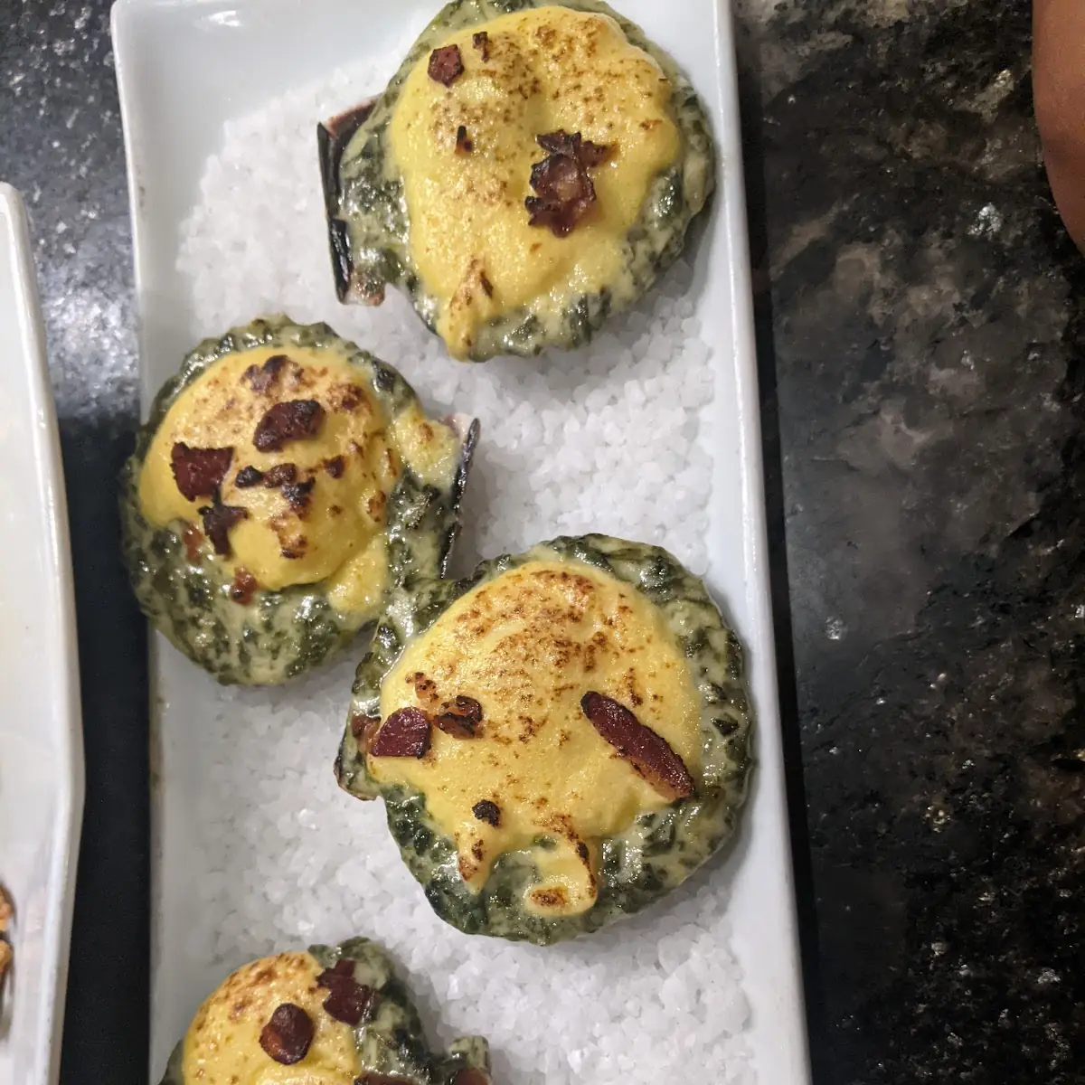Oysters Rockefeller Baked