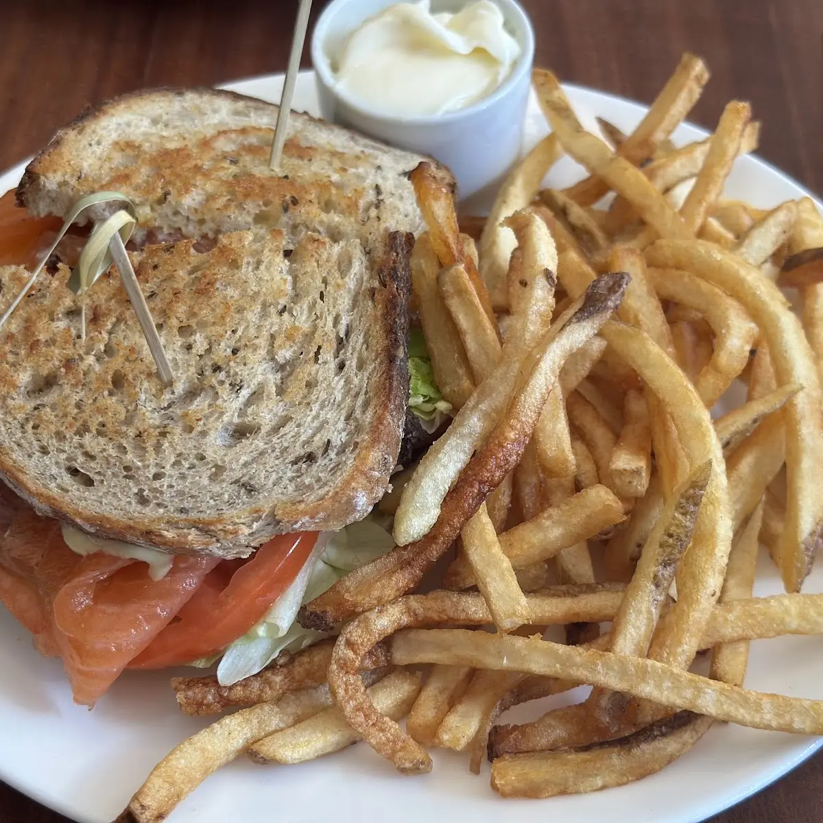Smoked Salmon blt
