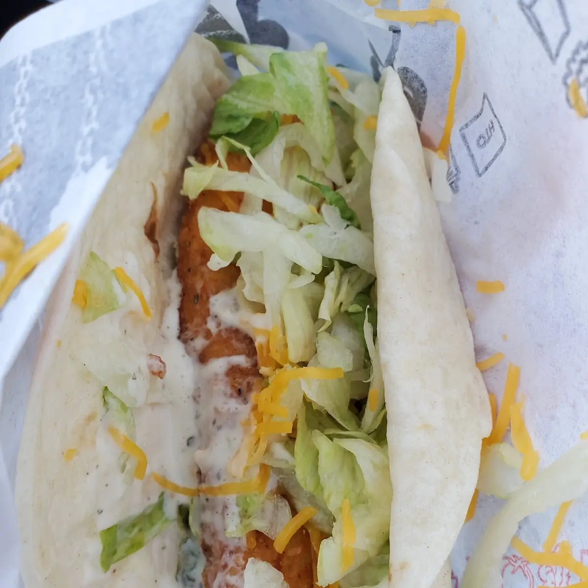 Crispy Chicken Wrap
