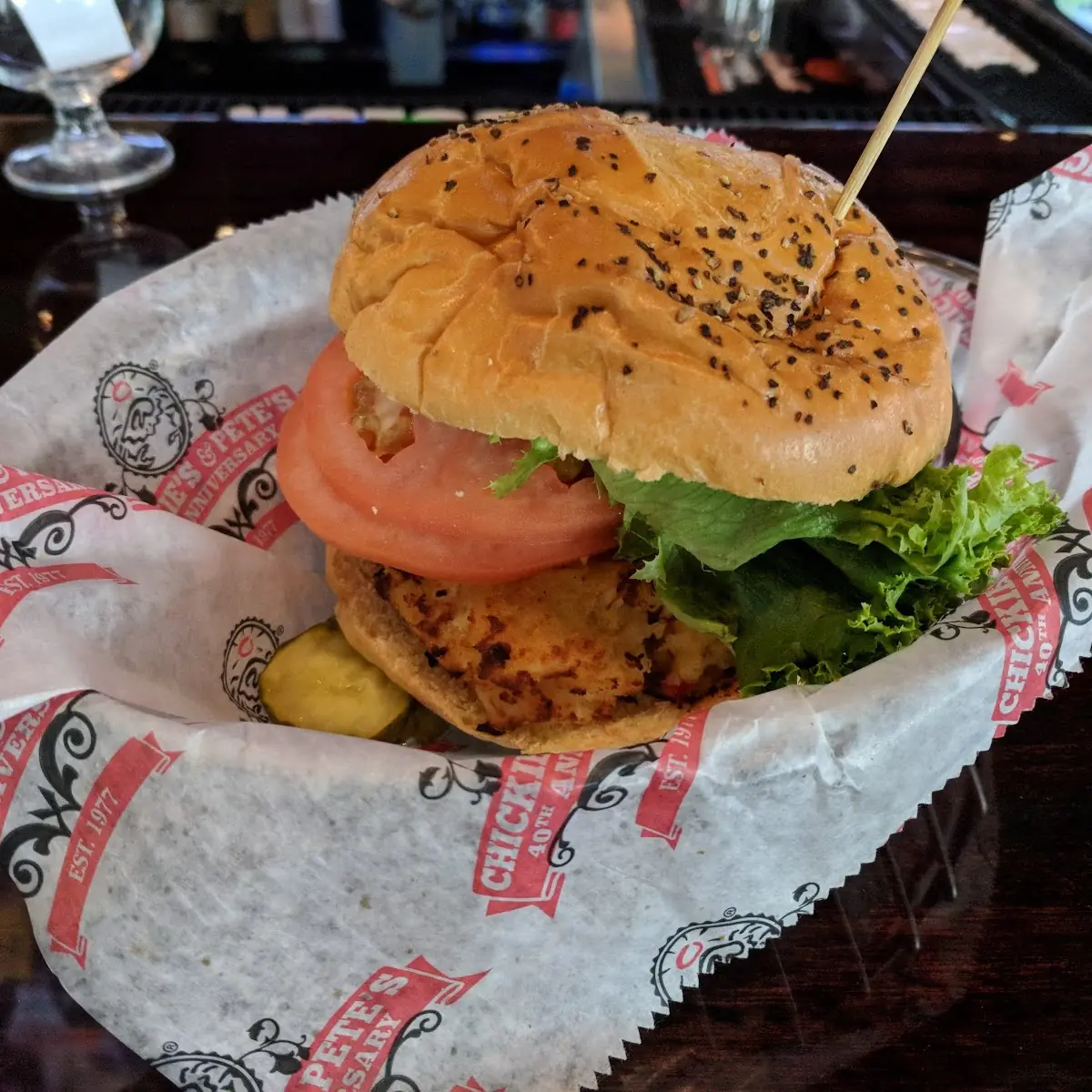 Crab Cake Sandwich