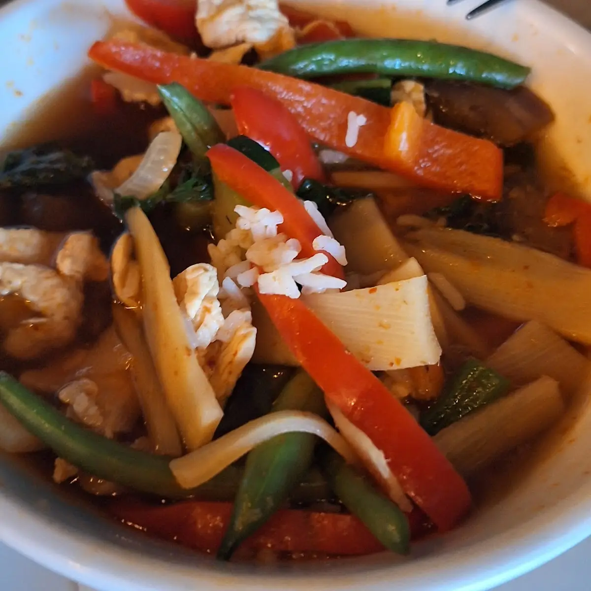 Thai Chicken Satay Lunch