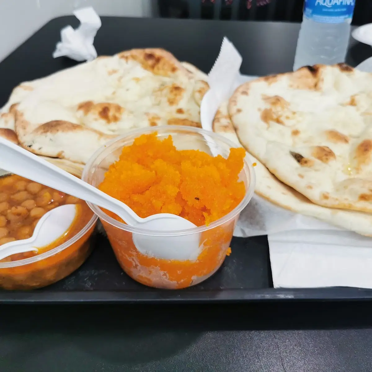 Halwa Puri Plate