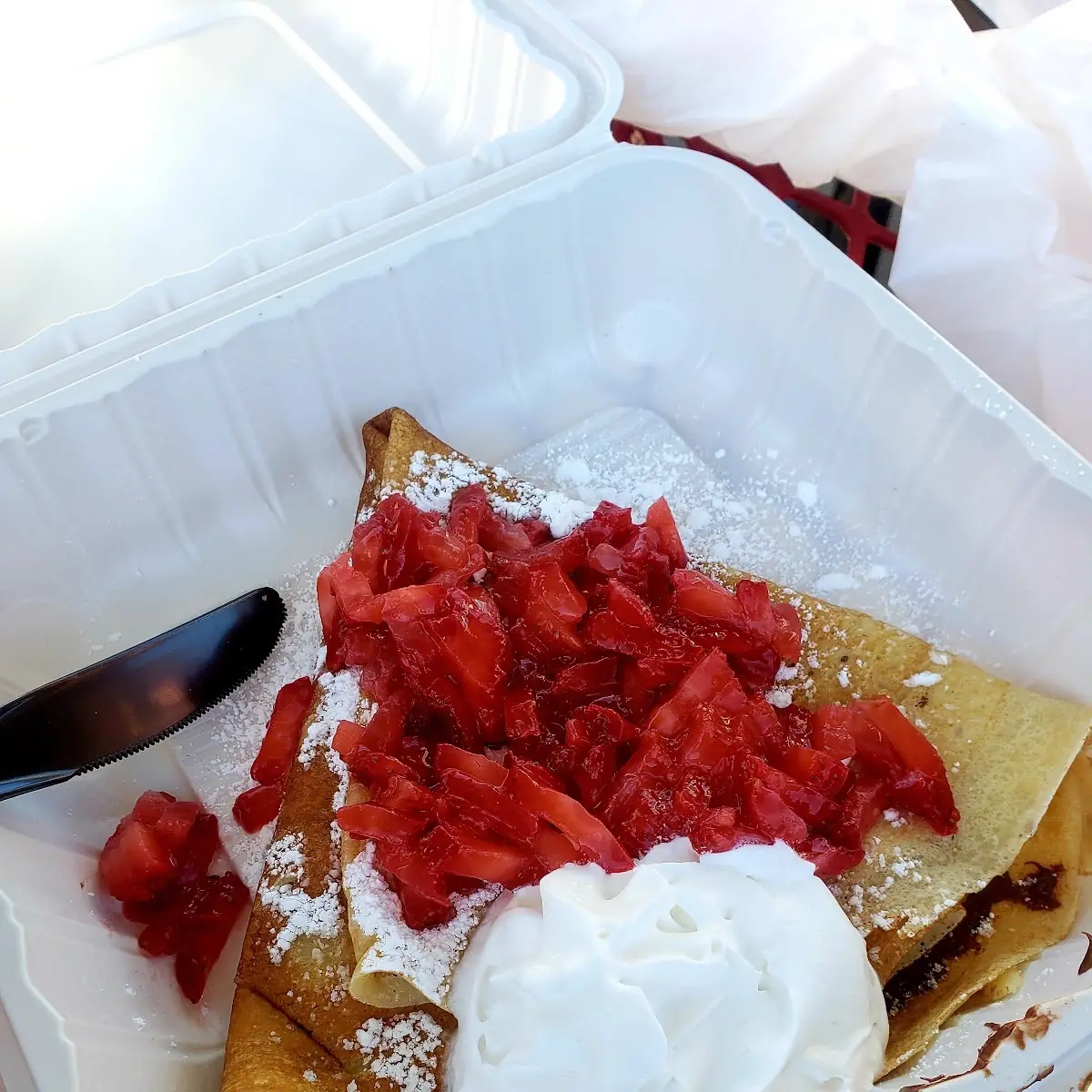 Strawberry Nutella Crepe