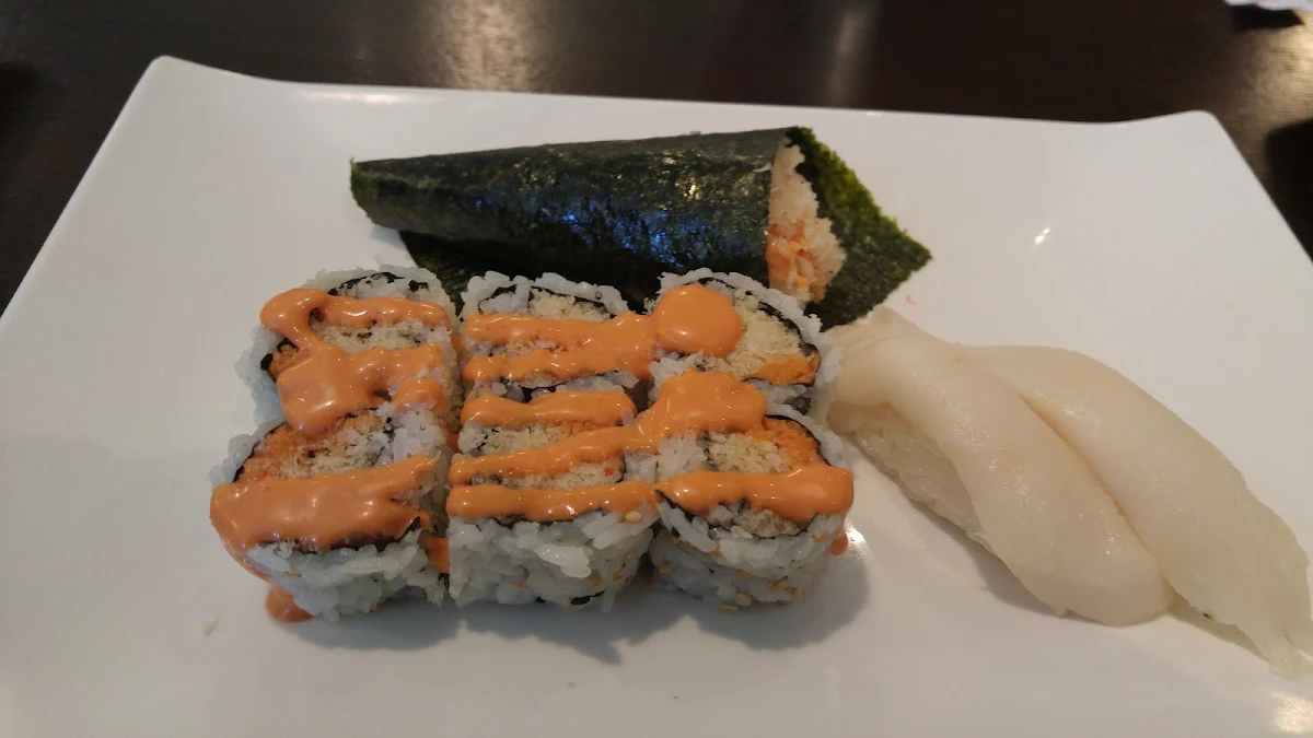 Shrimp Tempura Handroll, Golden Maki Japanese Restaurant