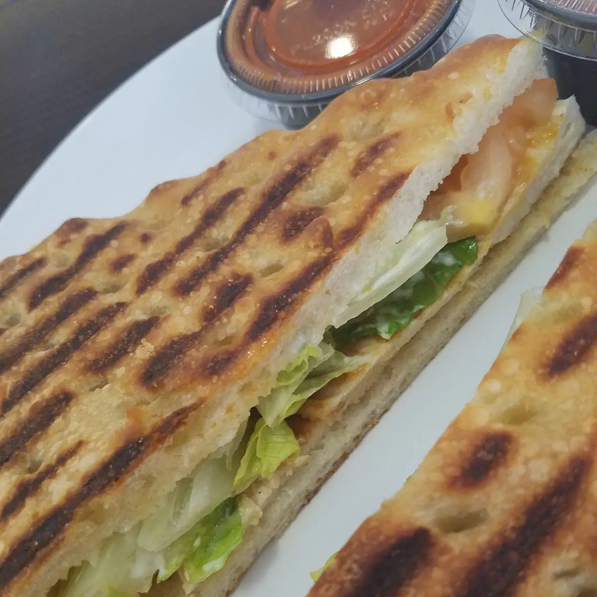 Grilled Buffalo Chicken Panini