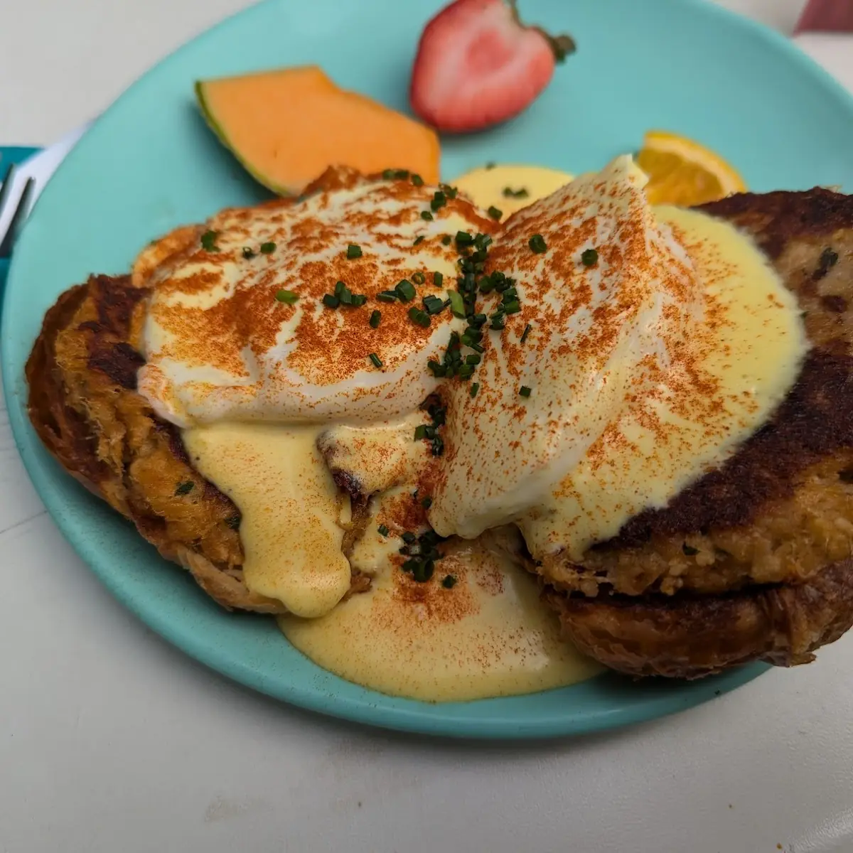 Eggs Benedict - Regular Southwest Crab Cake