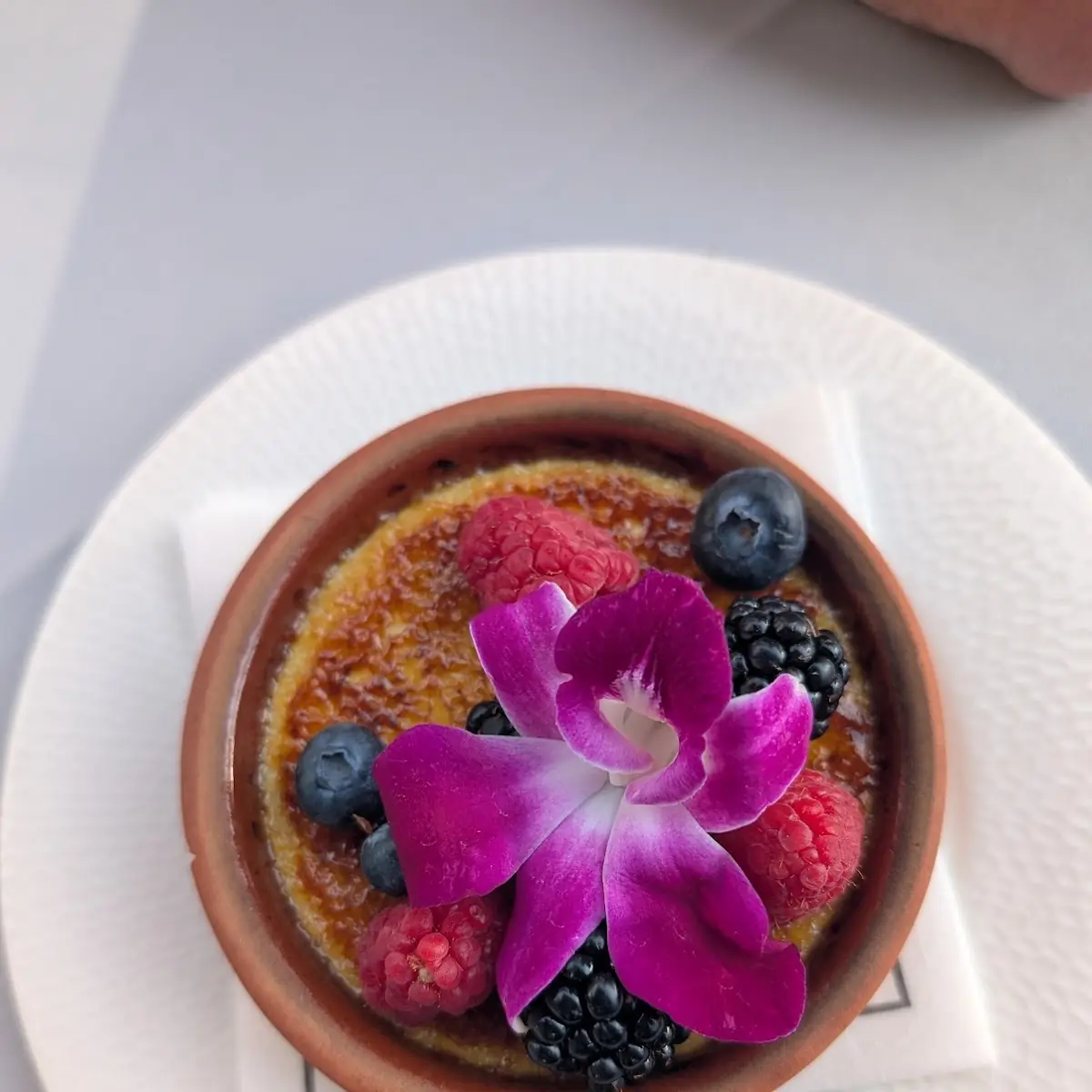 Elderflower Crème Brûlée