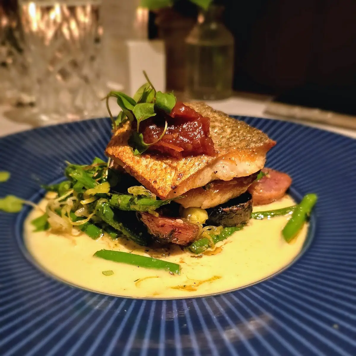 Pan Seared White Fish
