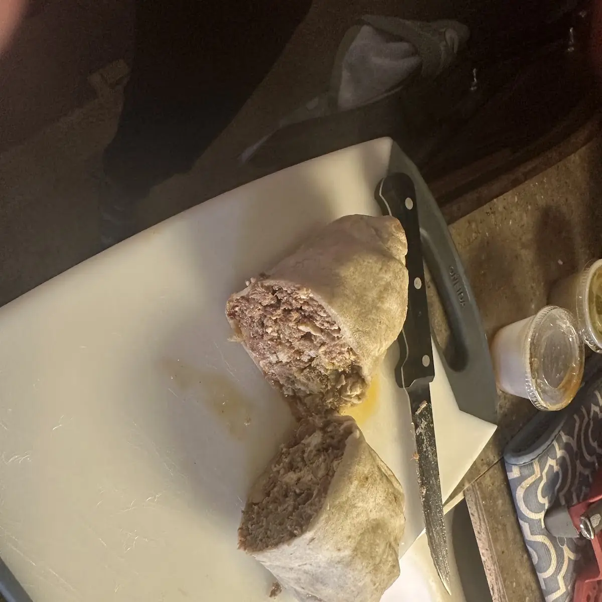 Chorizo Egg and Cheese Breakfast Burrito