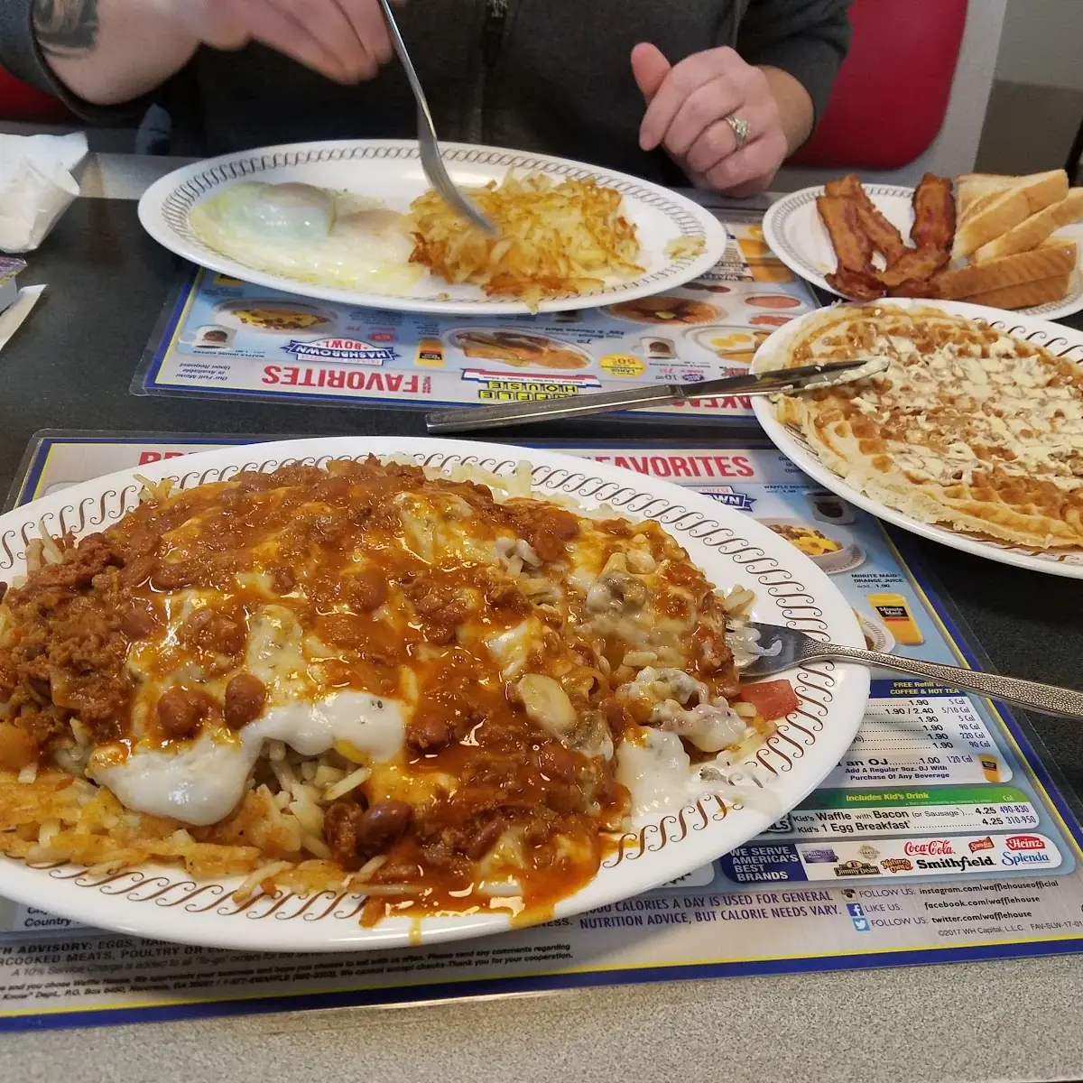 Triple Hash Browns All the Way