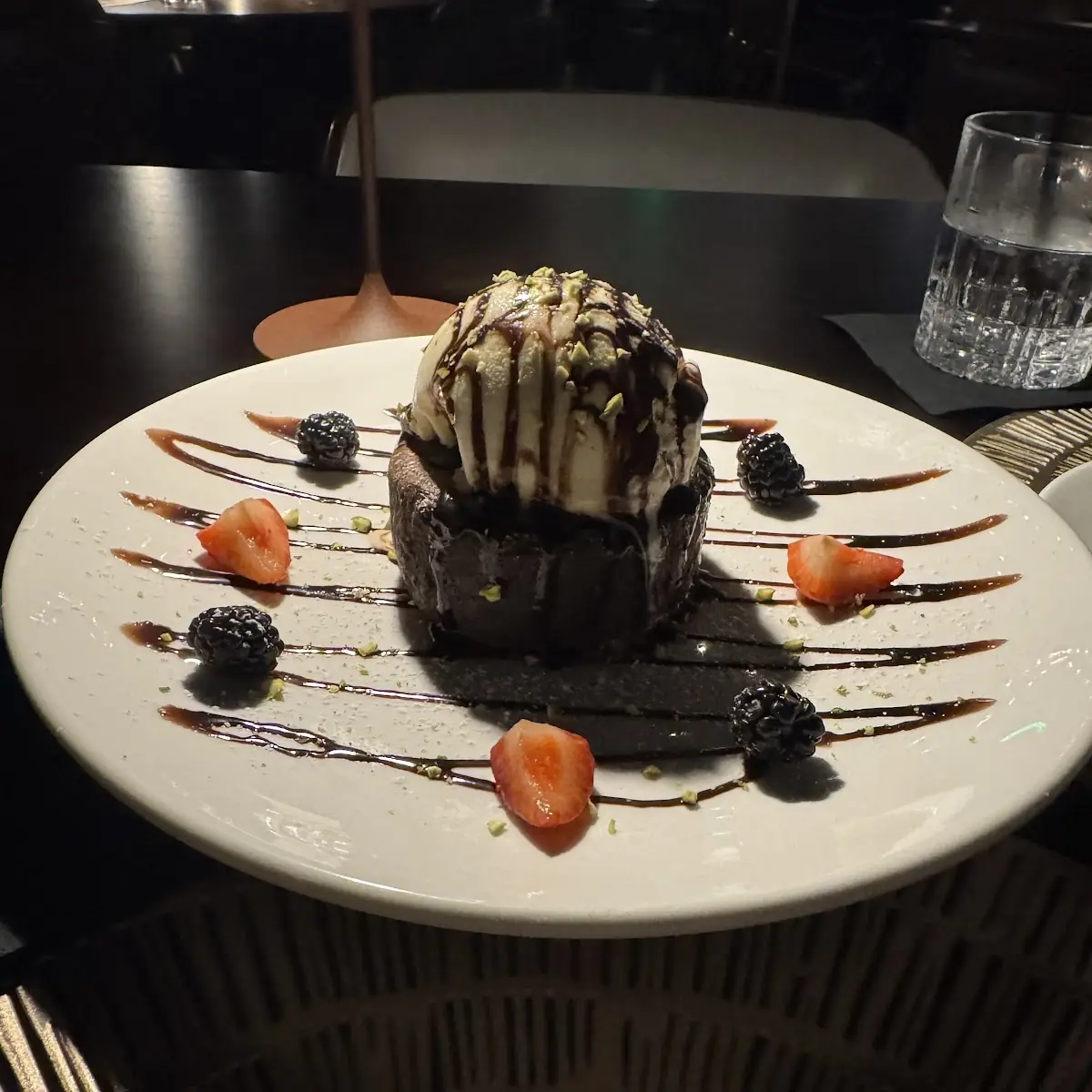 Warm Chocolate Lava Cake Ice Cream