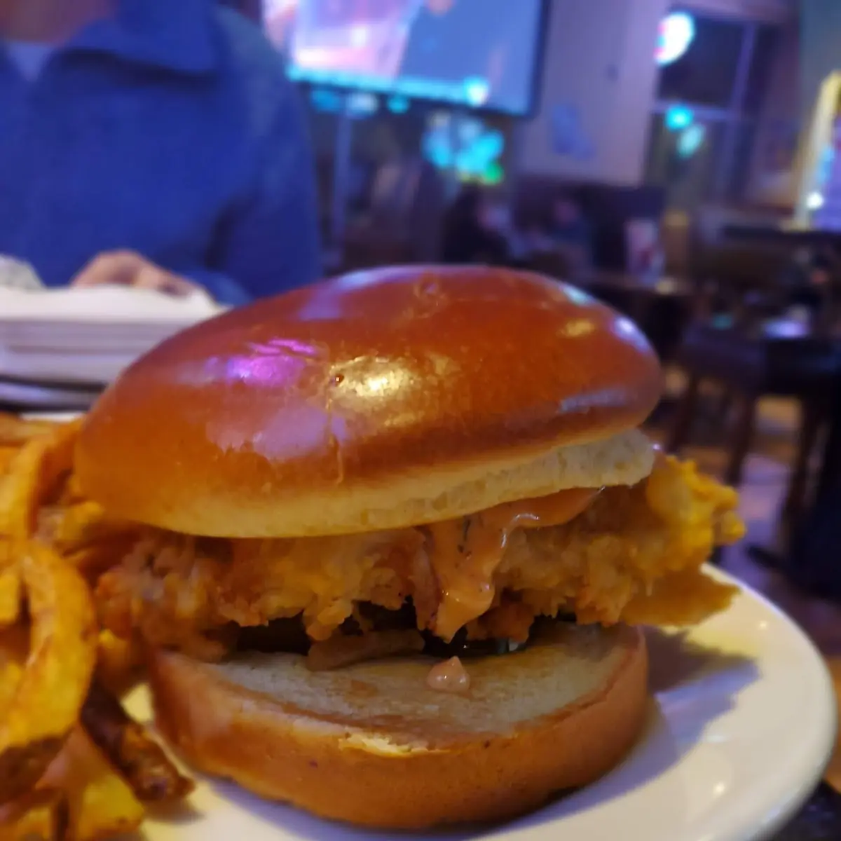 Chicken Sandwich with Fries