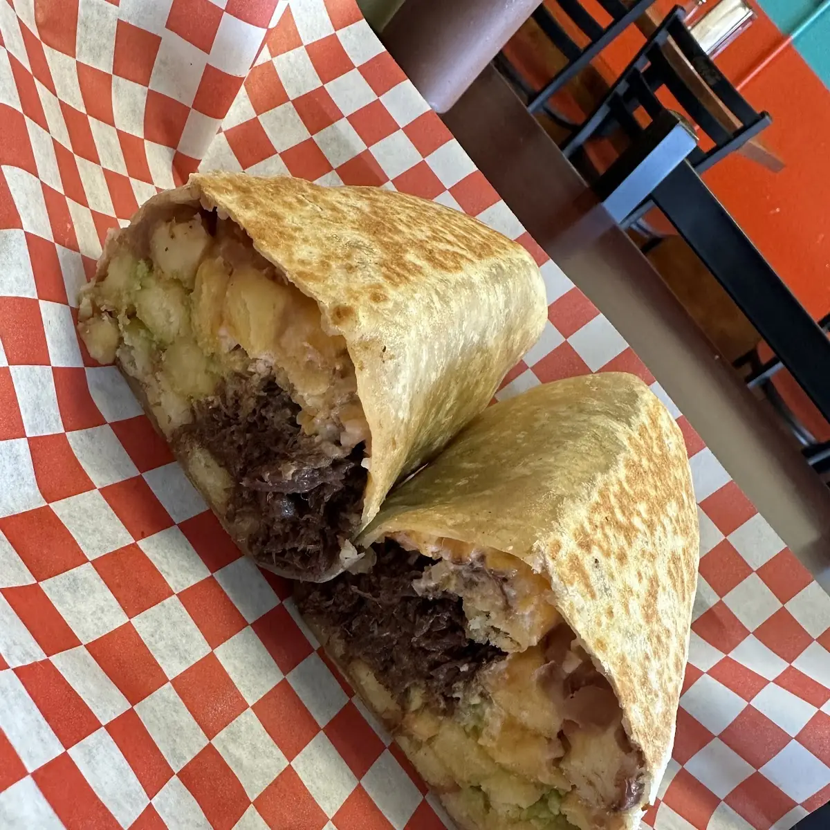 Cali Style Burrito