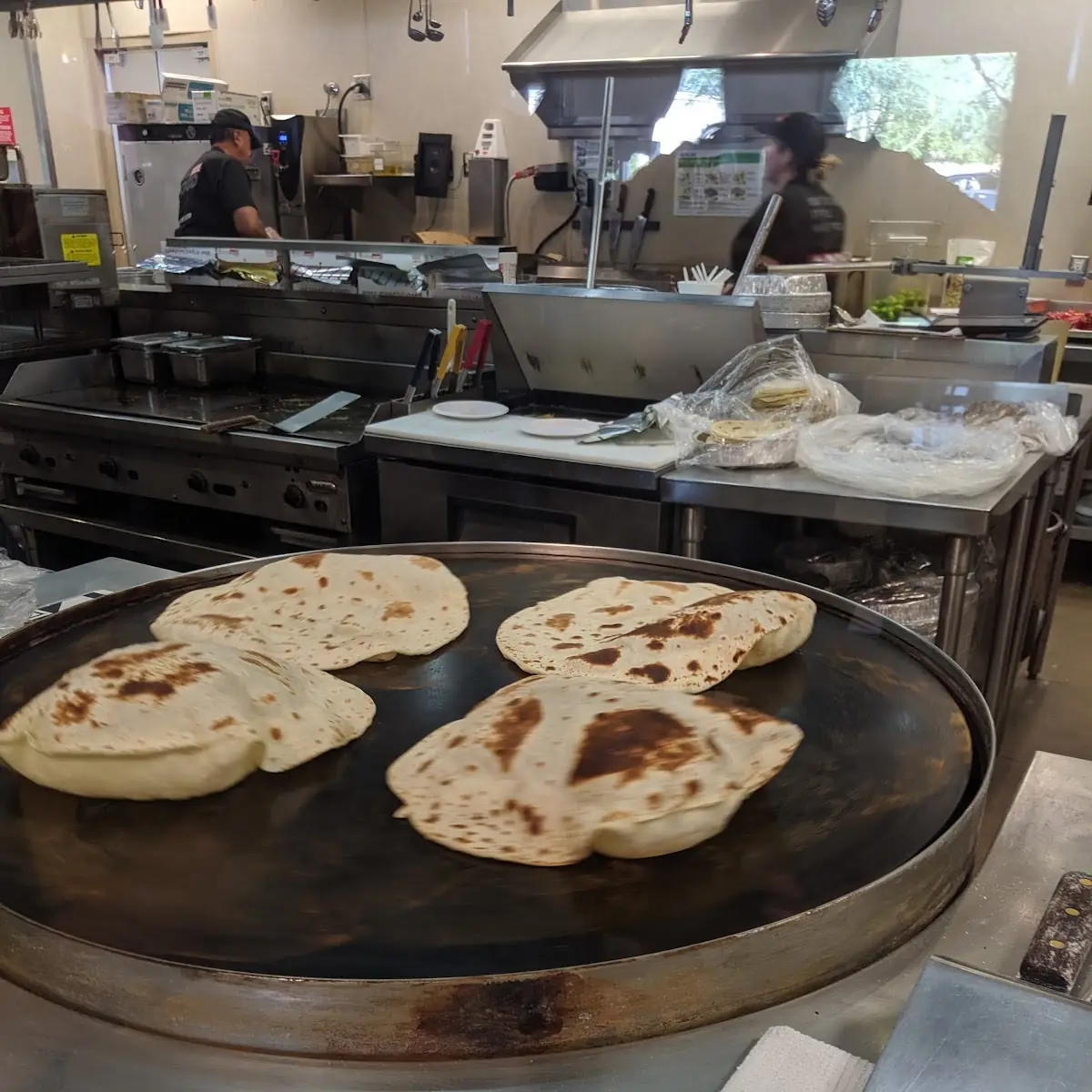 Freshly Made Tortillas