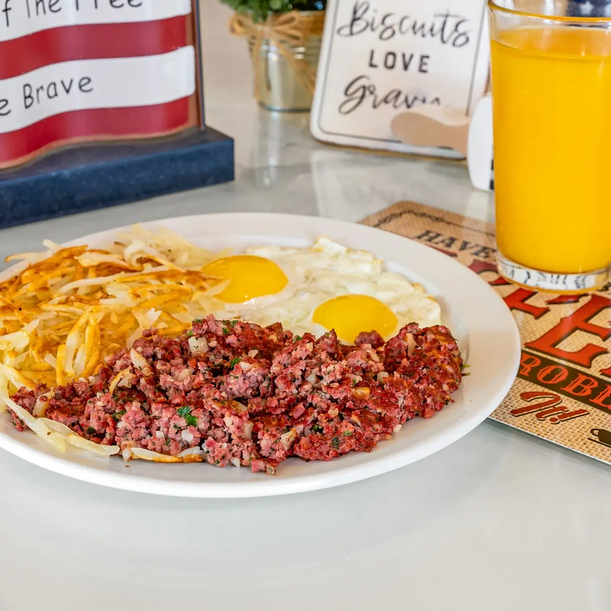 Side Corned Beef Hash