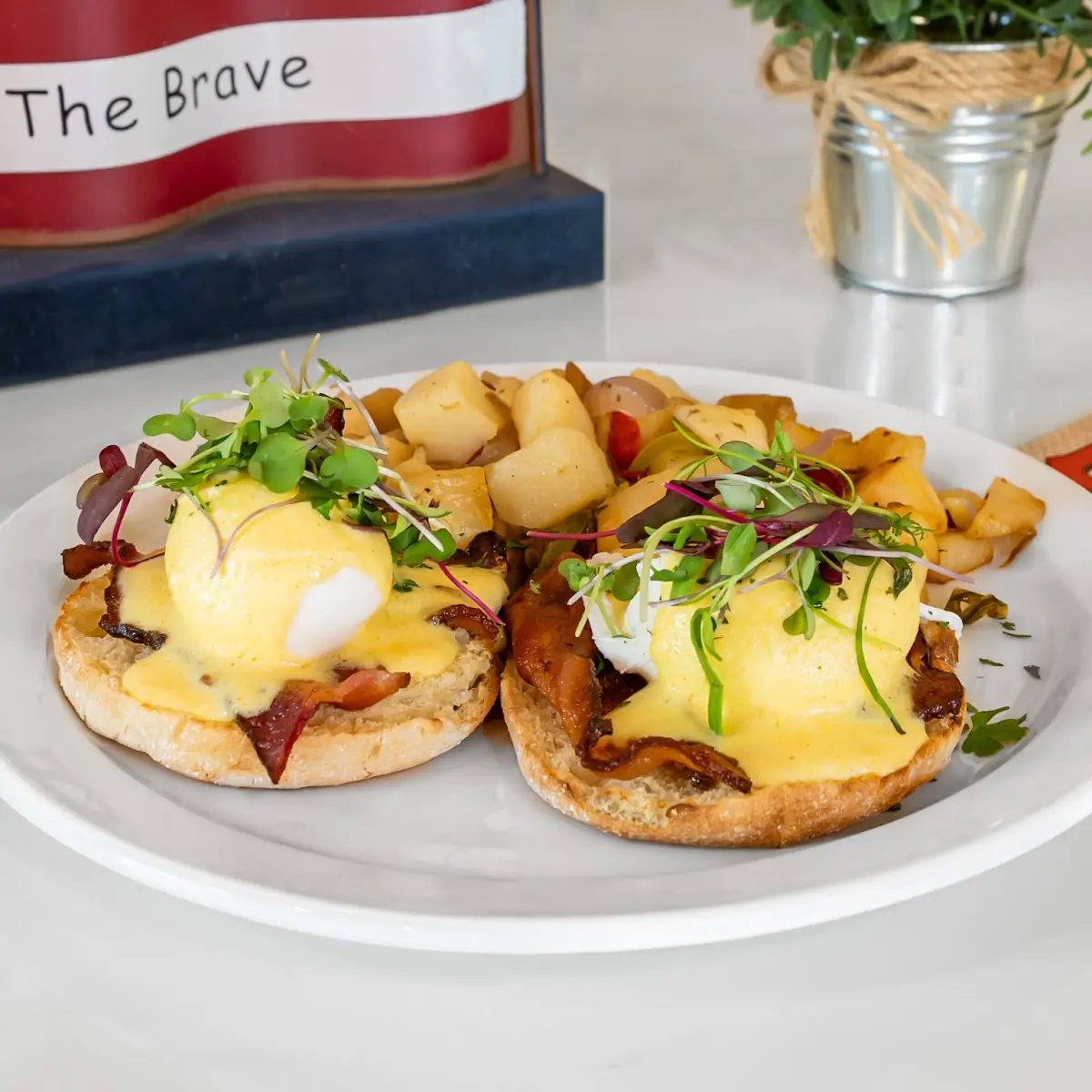 Todd's Eggs Benedict Breakfast
