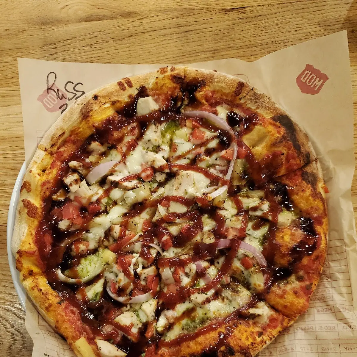 BBQ Chicken Pizza