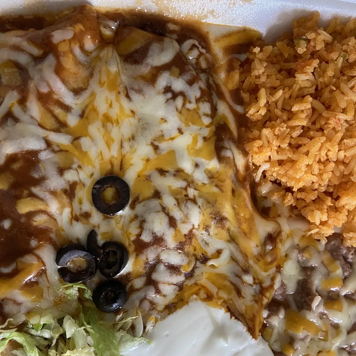 Enchilada Plate