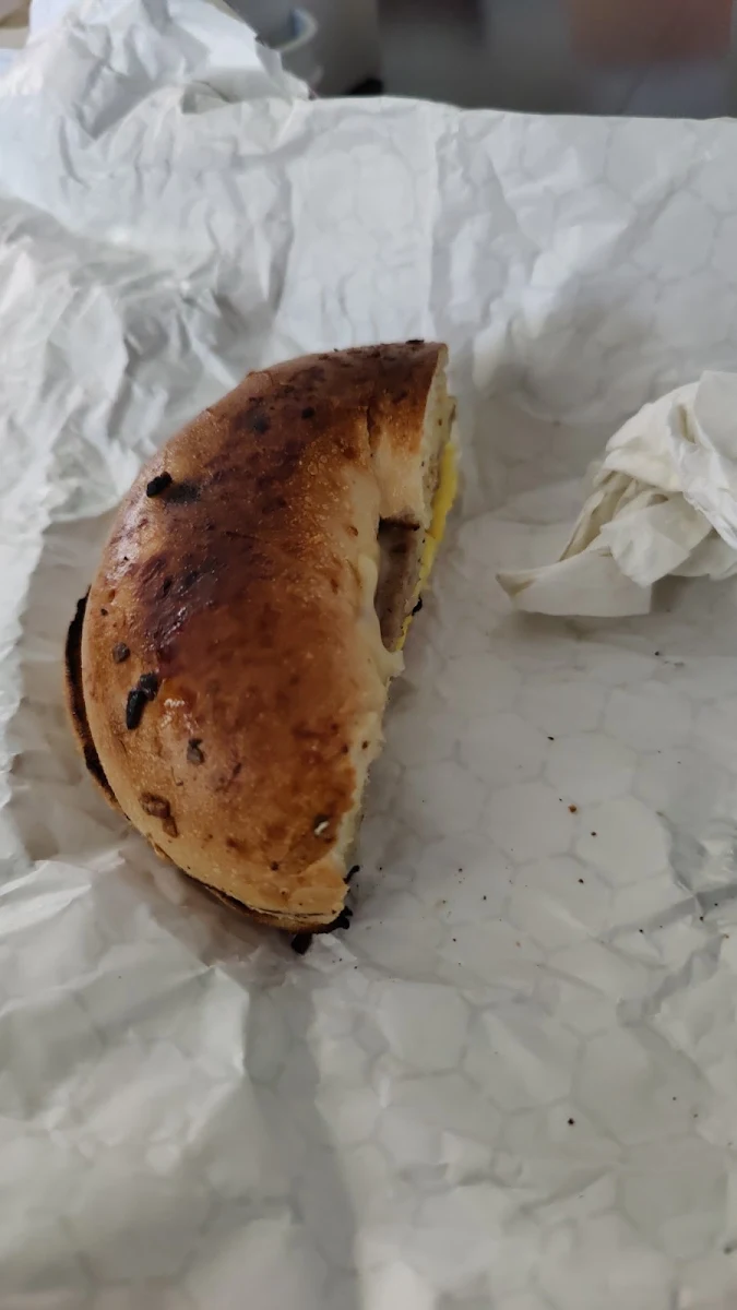 Sausage Egg and Cheese Sandwich